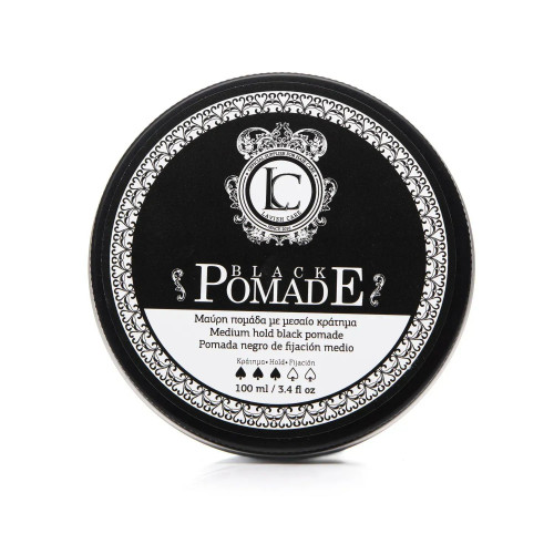 Pomade BLACK GEL Середня та еластична фіксація 100 мл