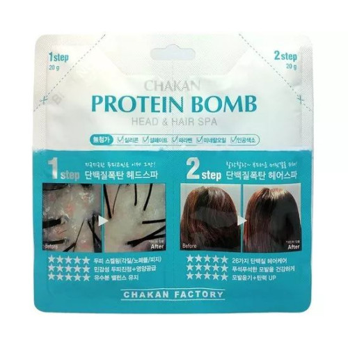 Protein Bomb Head & Hair SPA Шампунь та кондиціонер "СПА догляд" 20+20 мл