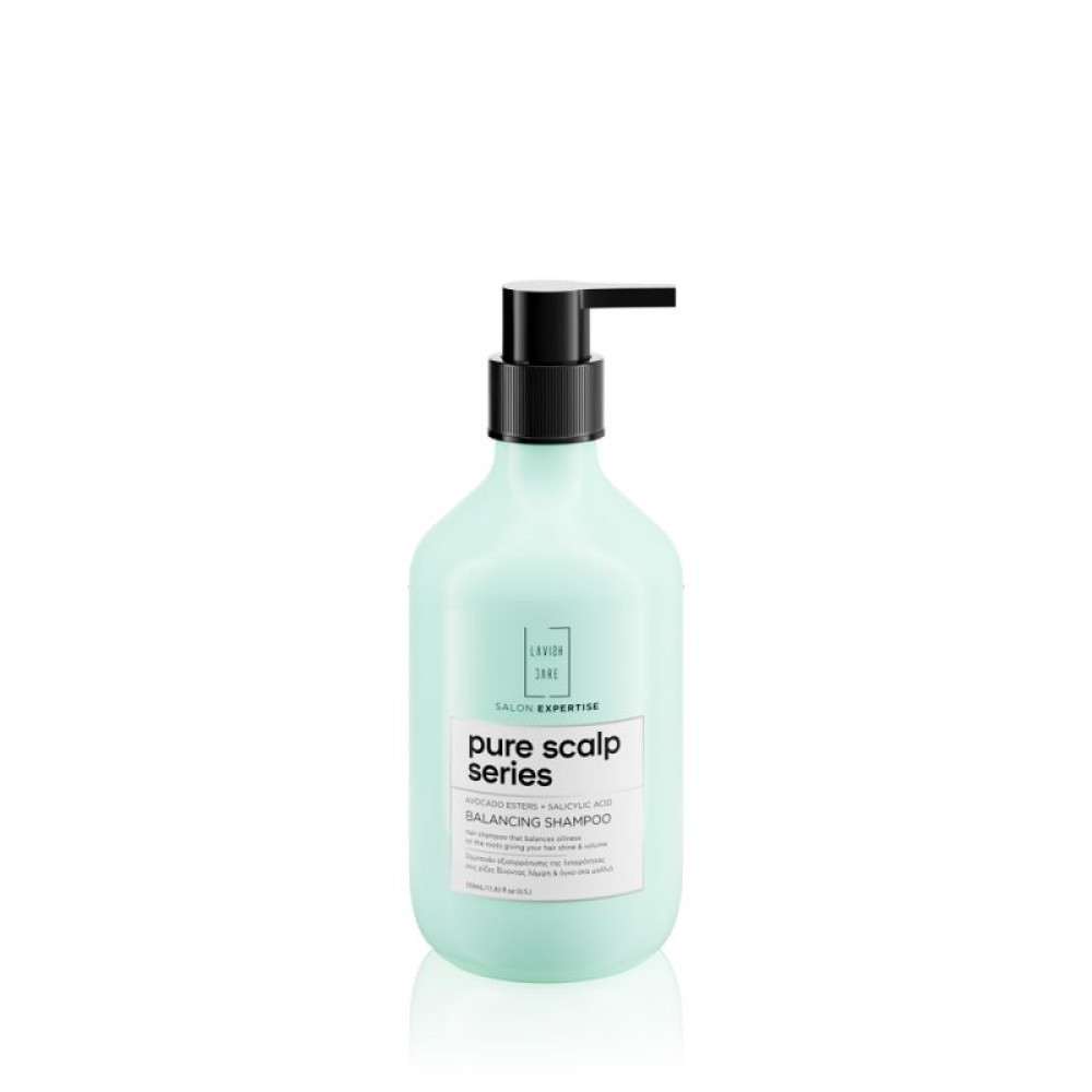 Pure Scalp Stries-Balancing Shampoo/Шампунь для жирного волосся 350ml професійна серія