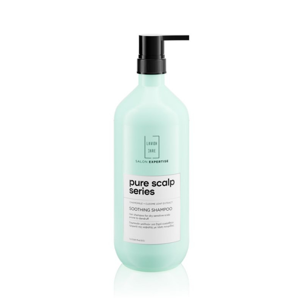 Pure Scalp Stries-Soothing Shampoo/Шампунь шампунь проти лупи для сухої шкіри1000ml професійна серія