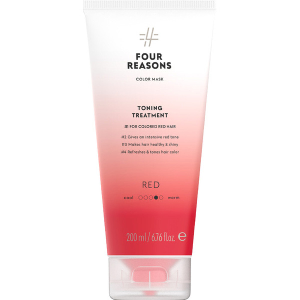 Red  Червона  Color Mask Маска для тонування волосся 200 мл