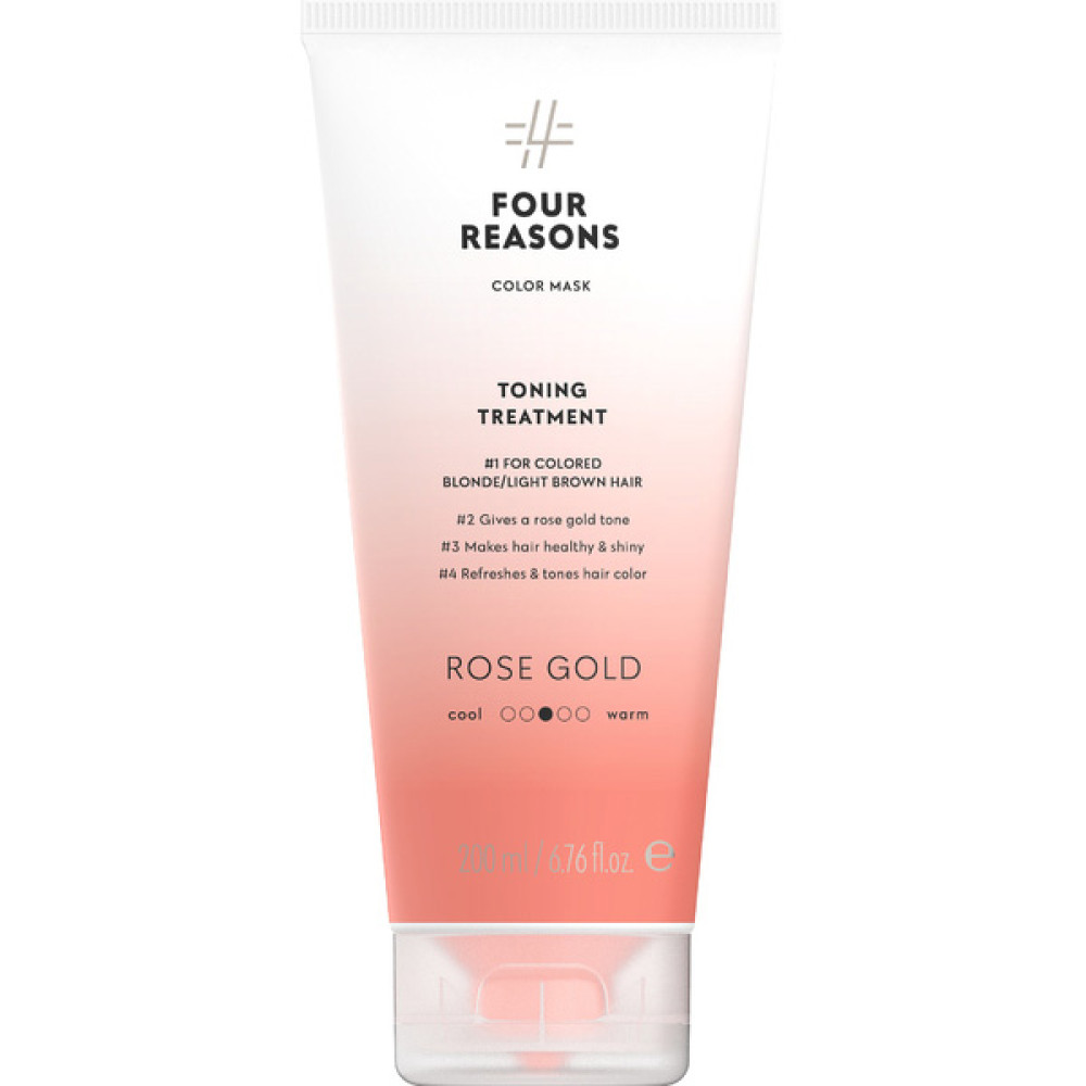 Rose Gold  Рожеве золото  Color Mask Маска для тонування волосся 200 мл
