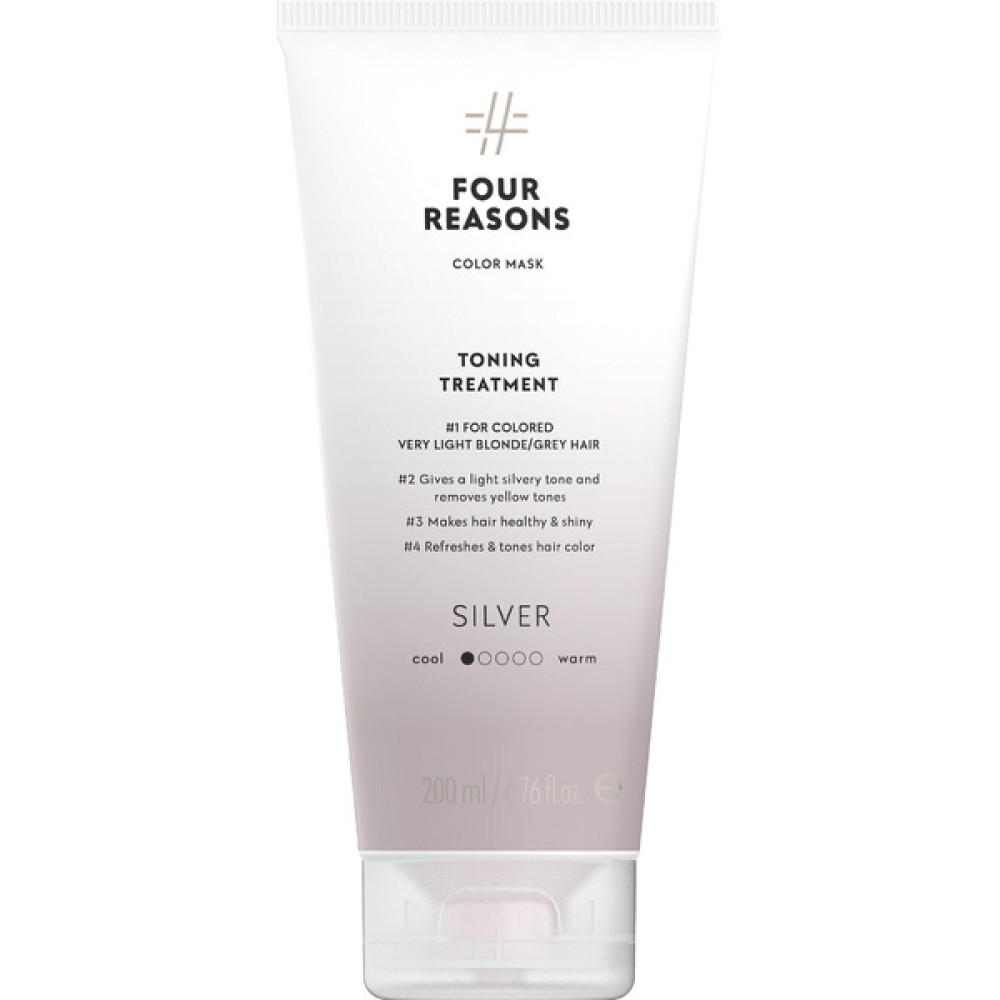 Silver  Срібло  Color Mask Маска для тонування волосся 200 мл