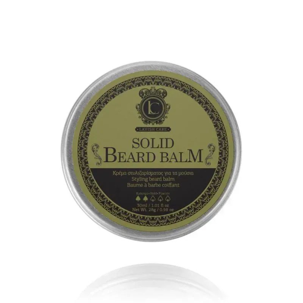 SOLID BEARD BALM Styling cream for the beard Твердий бальзам для бороди 30мл