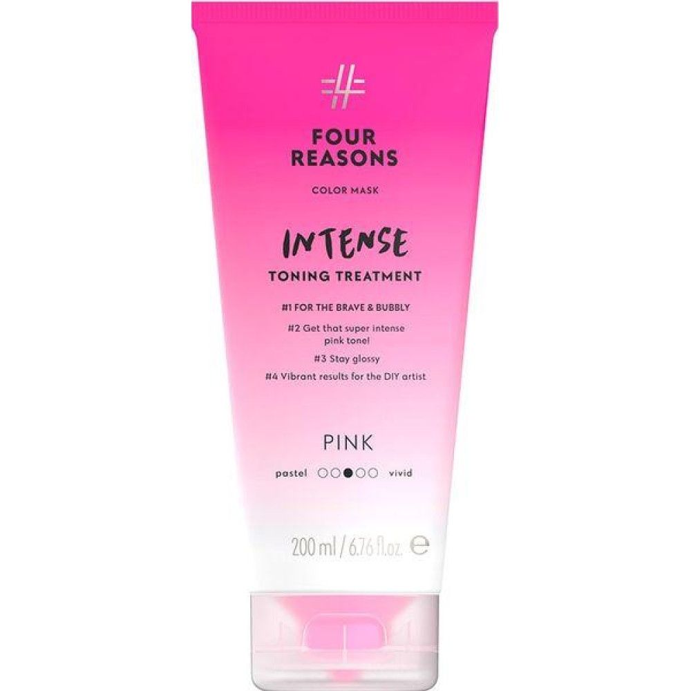 Маска для тонування волосся  "FOUR REASONS COLOR MASK Toning Treatment Blush" рожева 200 мл