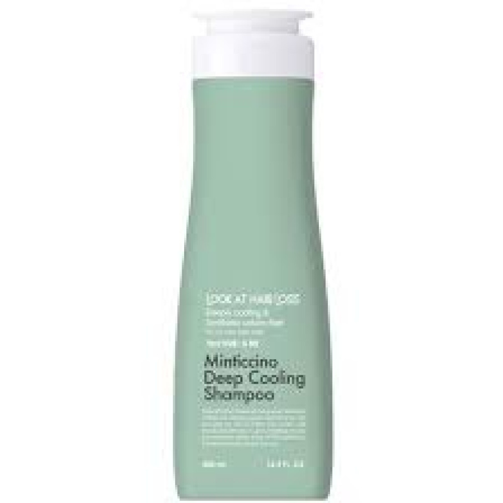 Шампунь від випадіння освіжаючий проти лупиLOOKATHAIRLOSS Minticcino Deep Cooling Shampoo, 500ml