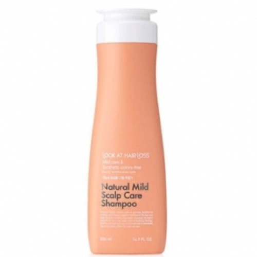 Шампунь проти випадіння для чутливої шкіри LOOK AT HAIR LOSS Natural Mild Scalp Care Shampoo,
                    500ml
