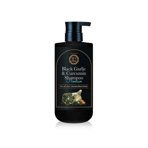 Преміальний шампунь  з екстрактом чорного часнику Premium Black Garlic and Curcumin Shampoo, 500ml