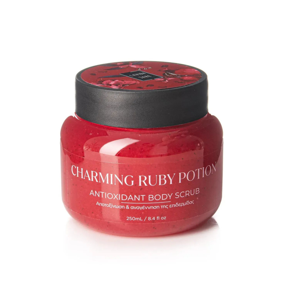 BODY SCRUBS - CHARMING RUBY POTION Скраб для тіла гранатовий НОВИНКА!!! 250 мл