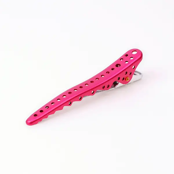 Затискач  для волосся Y.S.Park  Pink Metal